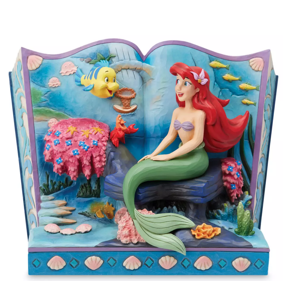 The Little Mermaid ''A Mermaid's Tale'' Storybook Figure by Jim Shore